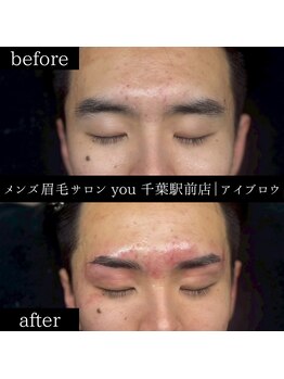 ユー 千葉駅前店(you)/メンズ眉毛/メンズ眉/千葉駅