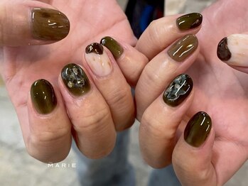 ザ マリー 三条店(THE MARIE)/4)7000円 ニュアンスネイル1106d