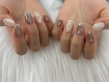 ディーネイル 池袋(D-nail)/[木村]マグ×キルティングネイル