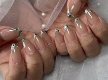 LIBRE nailsalon/ガラスフレンチ