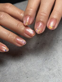 エムズネイルズ(M's Nails)/マカロンマグにワンポイント