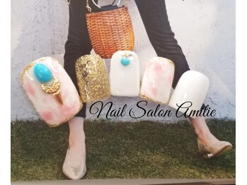 ネイルサロン アミティエ(Nail Salon Amitie)/ターコイズエスニックfootネイル