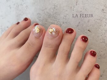 ラ フルール(La Fleur)/Foot親指art ◆ La Fleur