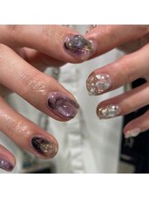 アオ 渋谷(ao.)/ちぐはぐネイル