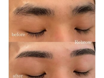 リブロウ(Rebrow)/眉WAX be/af