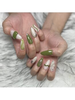 シェエスポワール(Chez Espoir)/【ジェル】オリーブニュアンス