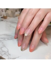 春めくサーモンピンク♪