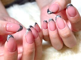 ラメフレンチ