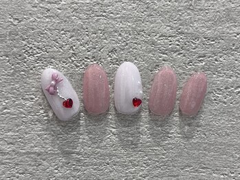 ラウレア(Laule'a)/定額SimpleArt オフィスピンク