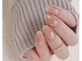 リンネイル 新大久保店(Rin Nail)/#ジェルネイルピンク