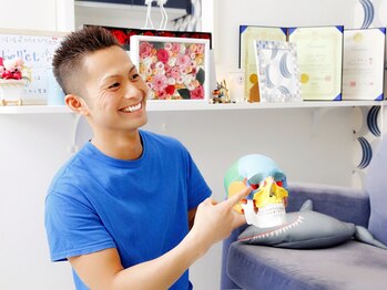 コルギサロン ベルエット(bell'et)/模型を使用してご説明いたします