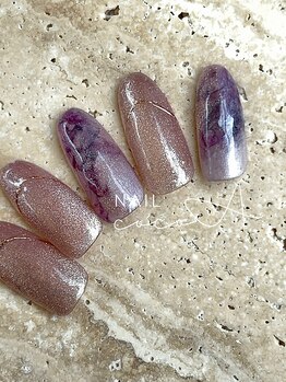 ココア(cocoA)/マグネットネイル