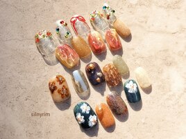 (1段目)やり放(2～4段目)アシメ