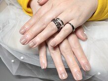 オフィスにも!リングネイル