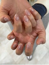 アニュ バイ リボーン(anu by Re born)/mirror nail