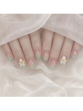 アンドエピ(&epi)/【グラデーションFlowernail】