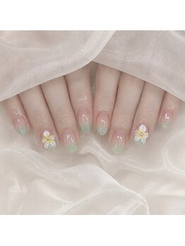 アンドエピ(&epi)/【グラデーションFlowernail】