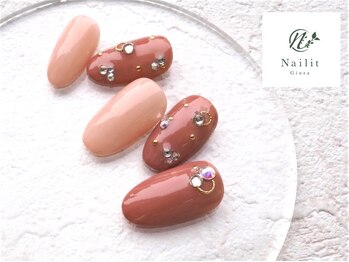 ネイリット 銀座(Nailit)/STONE PARTY ¥10000【¥11000】