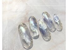 トゥーシェネイルズ(Touche'nails)/水彩ネイル