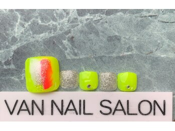 ヴァンネイル 海老名店(Van Nail)/フット定額デザイン