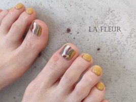 Foot親指art ◆ La Fleur