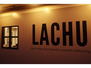 ラチュ(LACHU)/外壁のLACHUのつづりが目印です