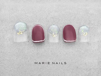 マリー ネイルズ いわきラトブ店(MARIE NAILS)/定額7,700円税込 ピンク 0608c