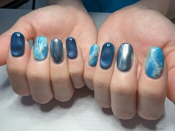 ネイル フィエルテ(Nail Fierte)/Blue nuance