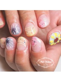 夏ネイル