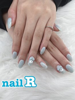 ネイルアール(nail R)/モコモコのくまさんです。