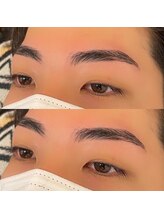 ルアン 表参道店/メンズ美眉毛スタイリング