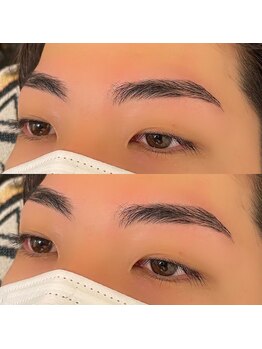 ルアン 表参道店/メンズ美眉毛スタイリング