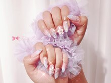 ワンホンネイル 新宿(Rumi Nail)/長さだし/海外風ネイル/個性派