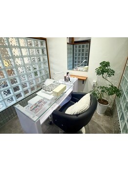 個室があるサロン