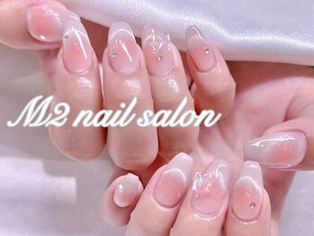 エムズ ネイルサロン(M2)/チークマグネットフレンチネイル
