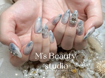 エムズビューティスタジオ ネイル まつげ 西川口店(M's Beauty Studio)/ニュアンスネイル