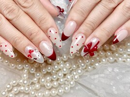 やさしい雰囲気ネイル