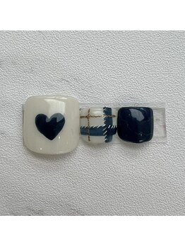 ナナズネイル 魚町店(NANA’sNail)/バレンタイン　冬ネイル