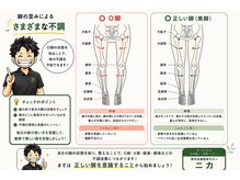 ニカ/O脚X脚でお悩みの方はこちら！