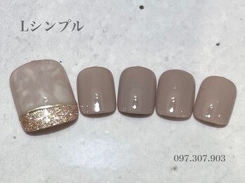 ビューティーラウンジ ベリンダ イオンレイクタウンmori店(Beauty Lounge BELINDA)/フット定額シンプルコース