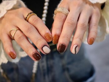 グレースネイルファクトリー(grace'nail factory)/フィルイン/ニュアンスネイル