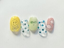 にこちゃんポップネイル