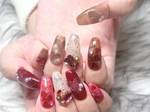 アンジュ(Ange)/ハート/ホログラムネイル