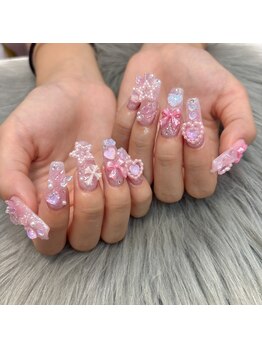 ポミーネイル 池袋店(pomynail)/ピンクネイル