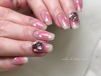 春ネイル　桜デザイン