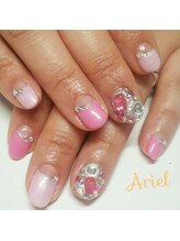 ネイルサロン アリエル/キラキラゴージャスネイル