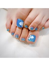 バーロ ビューティールーム(Balo Beauty Room)/フットネイル　フラワー