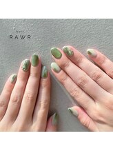 ネイルズロアー(Nails.RAWR)/ニュアンス／ピスタチオカラー