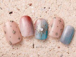 メタリックアートネイル11500円