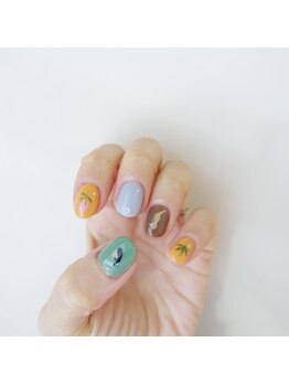 イロ ネイル(ilo nail)の写真/《オフ込◇フリーデザイン¥7700》周りと差がつく!!細部までこだわる繊細なデザインはお任せを○。